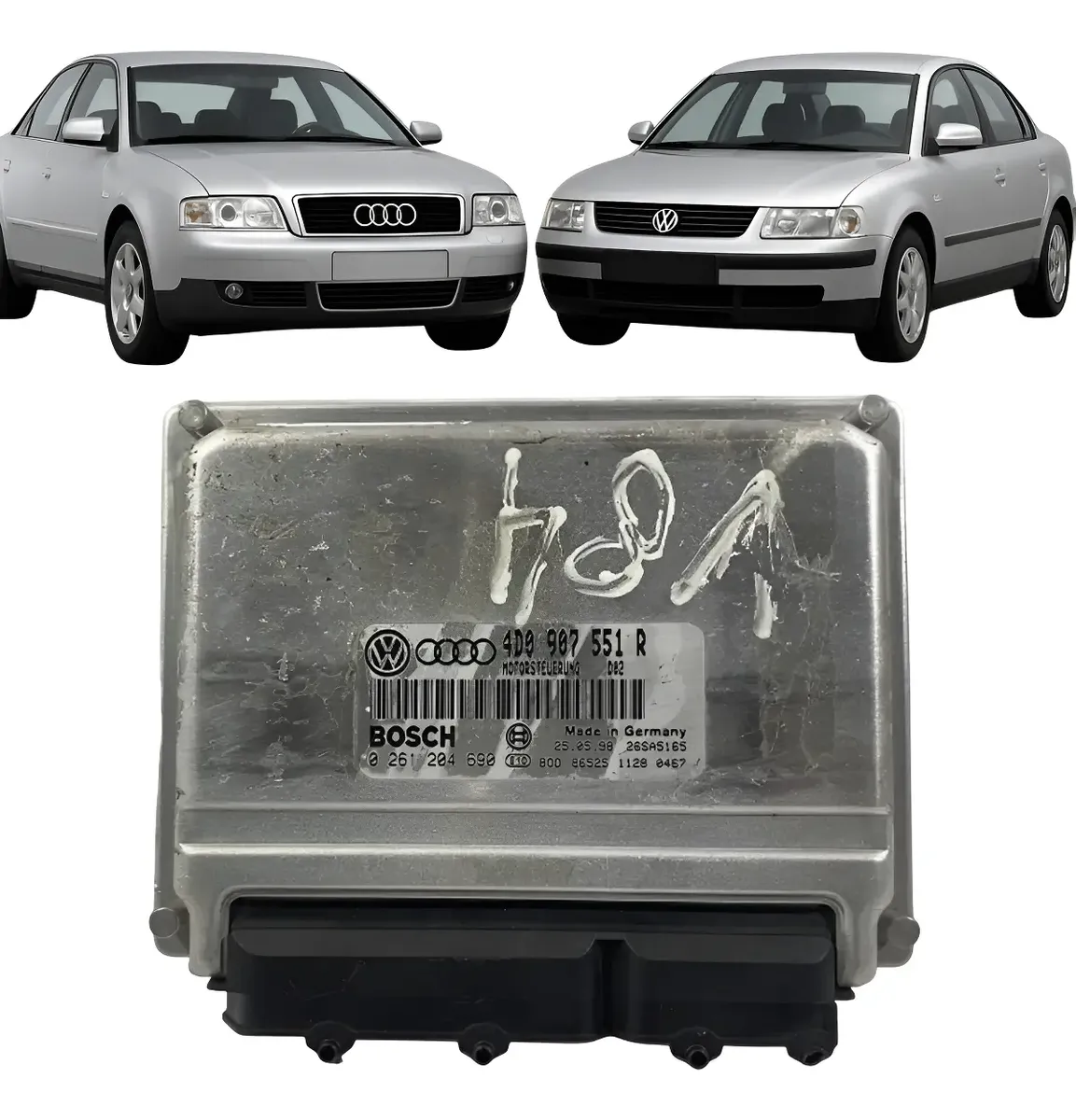 Modulo Injeçao Bosch Audi A6 A4 Passat 2.8 V6 4d0907551r